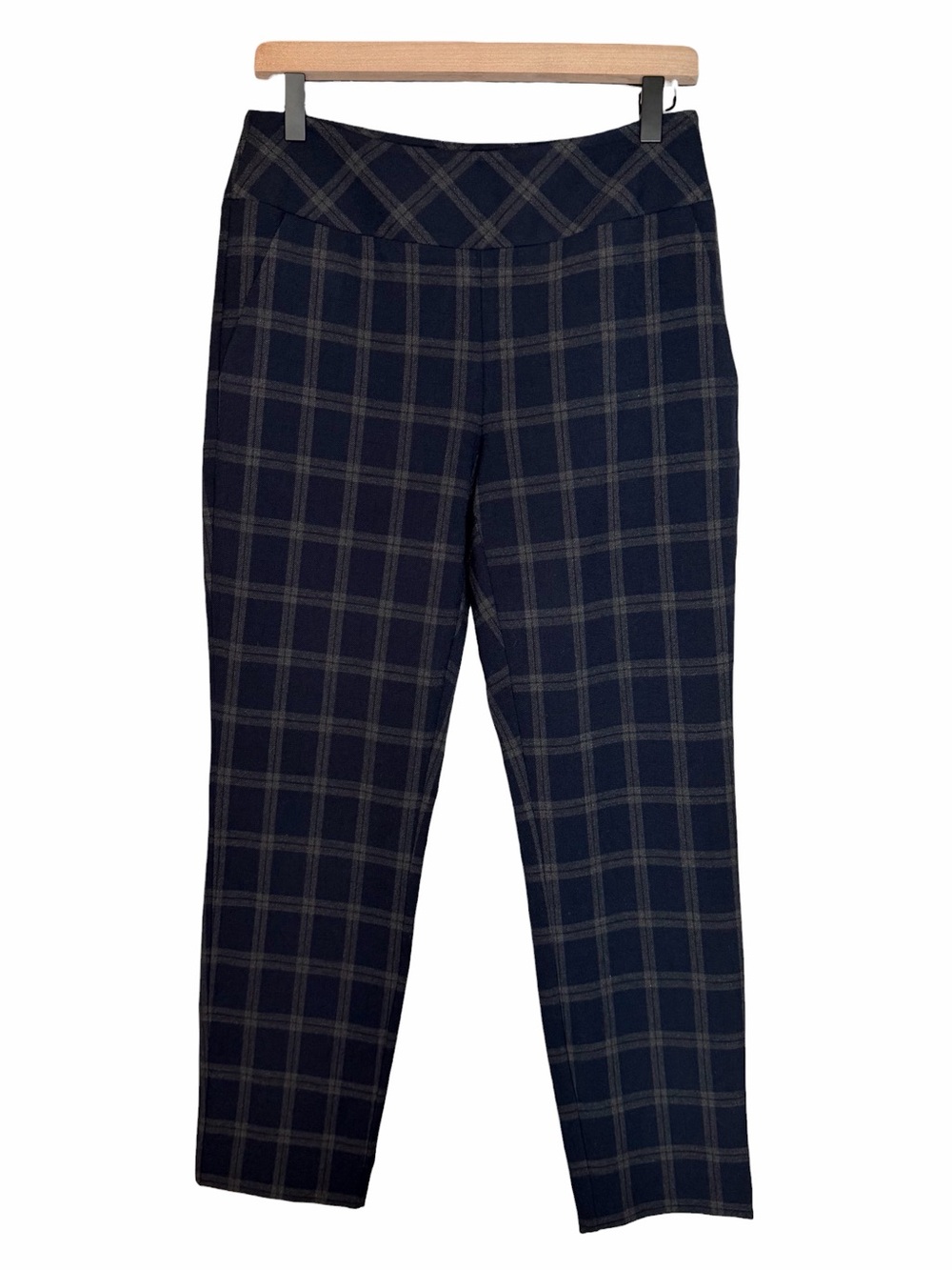 Cabi "Connery" Plaid Trousers - Size 6
